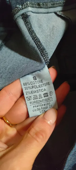 Pantaloni in denim blu da ragazza