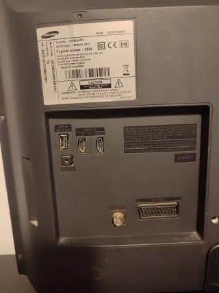 Televisión Samsung Negra