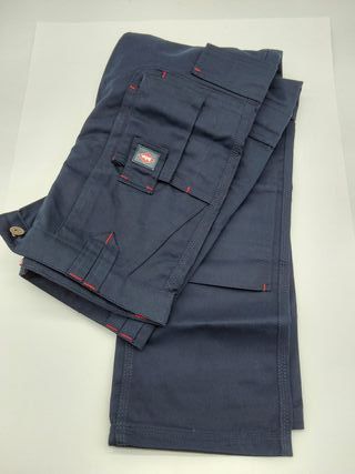 Lee Cooper LCPNT206 Ropa de Trabajo para Hombres con múltiples Bolsillos y Bolsillos para Rodilleras, Pantalones de Carga de Tra