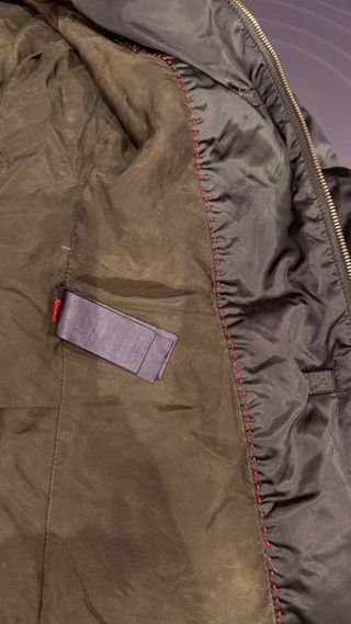 Chaqueta plumífero Carolina Herrera verde