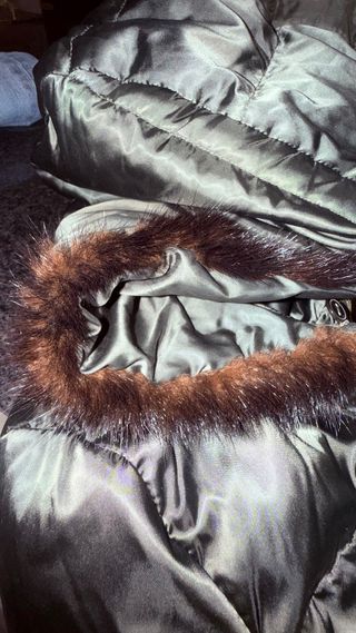 Chaqueta plumífero Carolina Herrera verde