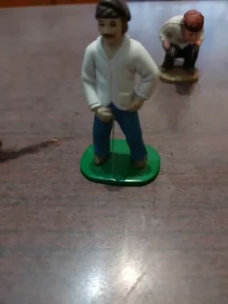 Lote 9 Figuras campesinos para Belén