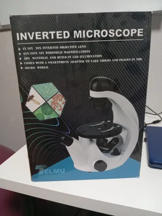Microscopio Invertido Nuevo