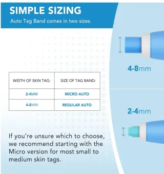 Kit removedor automático de verrugas