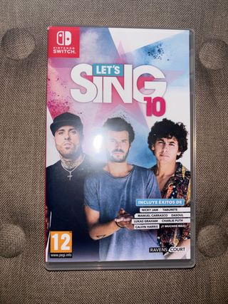 Nintendo Switch Let's Sing 10 Karaoke