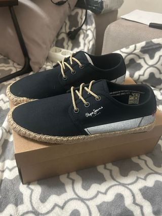 Alpargatas Pepe Jeans Negras Talla 38