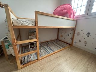 Cama Reversible Kura Ikea Madera