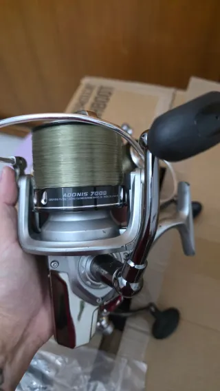 Carretes Pesca Caperlan Adonis 7000 + Bobinas