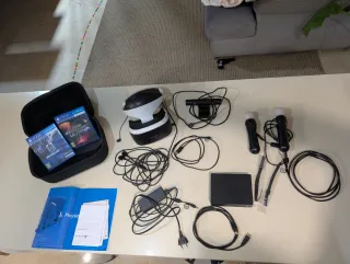 Gafas VR PS4+Cámara+2 Juegos+ estuche No negociabl