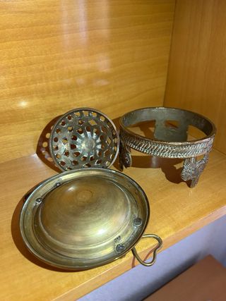 Brasero de Bronce Decorativo