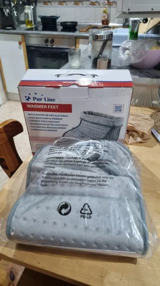 Pur Line Calentador de Pies Masajeador