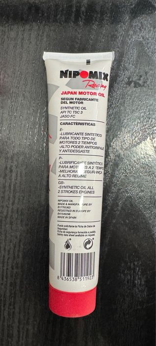 Lubricante sintético 2T