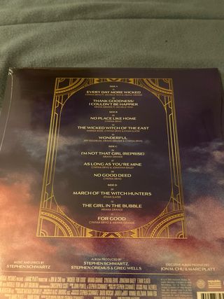 LP Wicked - For Good Soundtrack Amazon Edition