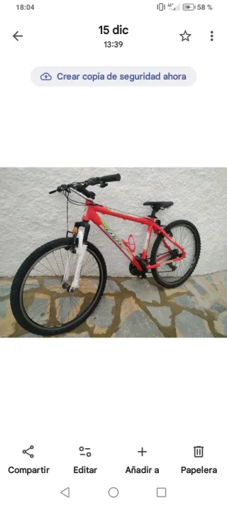 Bicicleta OTTE GP300 Roja