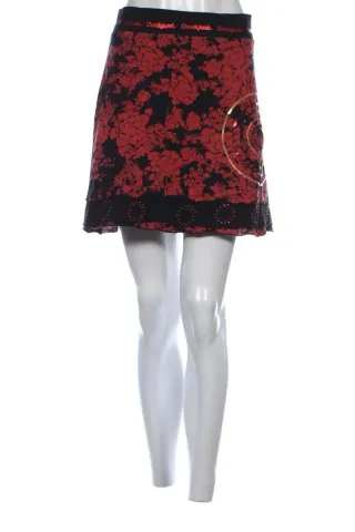 Falda Desigual Talla S Estampado Floral