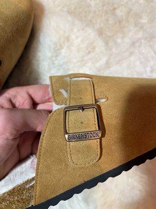 Zuecos Birkenstock Marrones Talla 39