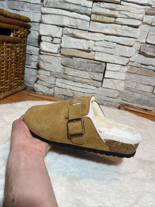 Zuecos Birkenstock Marrones Talla 39