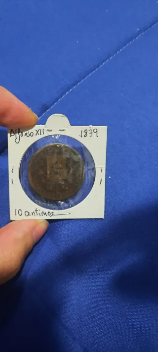 Moneda Alfonso XII 10 Centimos 1879