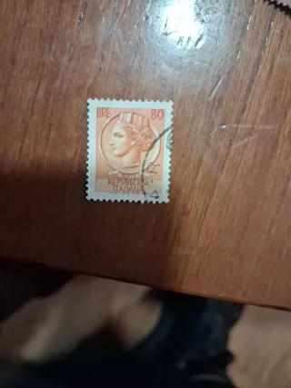 Sello LIRE 80 Repubblica Italiana