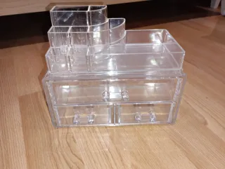 Organizador Maquillaje Acrílico Cajones