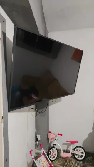 Televisor 55 en buen estado con mando solo Almería