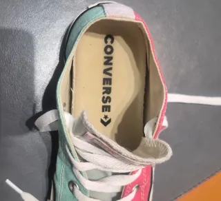 Converse Zapatillas Bicolor Rosa y Verde