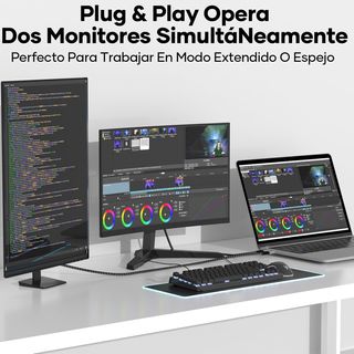 USB C hdmi,Cable USB C HDMI de 1,8 m 4K UHD (compa