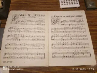 Partituras de Villancicos