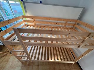 Cama litera madera Ikea