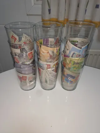 Lote 100 Vasos Sidreros