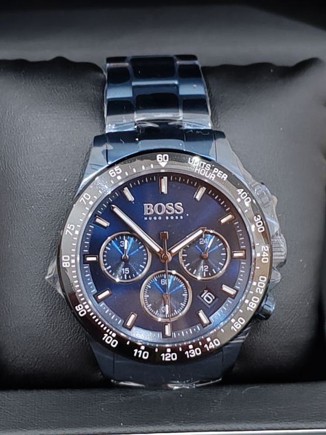 Reloj Hugo Boss Cronógrafo Azul
