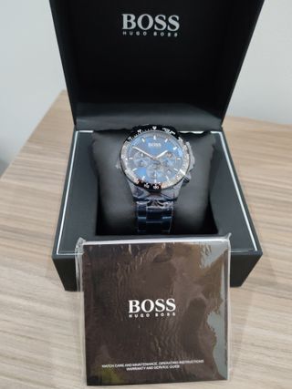 Reloj Hugo Boss Cronógrafo Azul