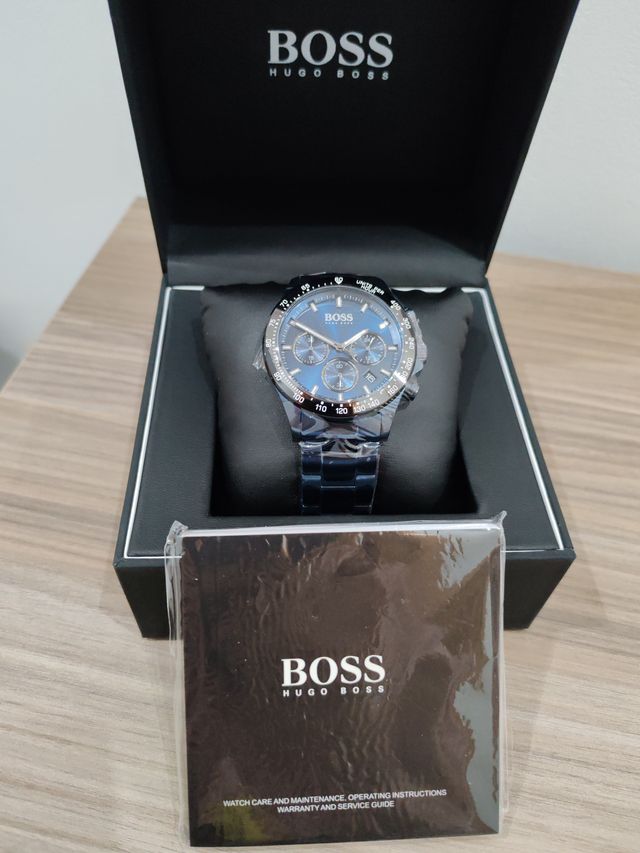 Reloj Hugo Boss Cronógrafo Azul