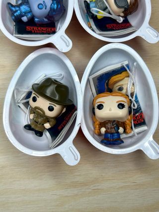 Pack 6 Mini Funkos Stranger Things Kinder Joy