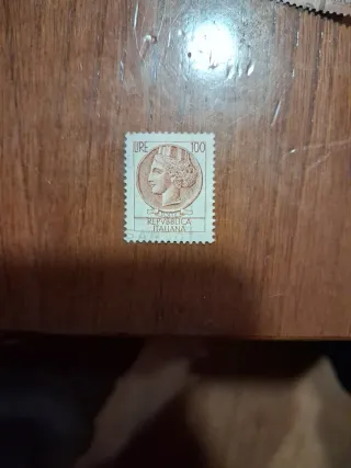 Sello 100 Lire Repubblica Italiana