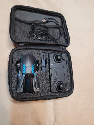 Dron X6 Pro Negro y Azul