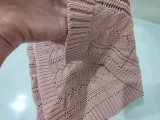 Copertina neonato cotone in maglia