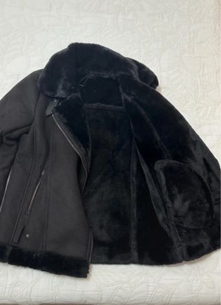 Chaqueta forrada pelo tres cuartos