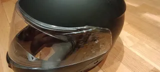 Casco integral moto negro