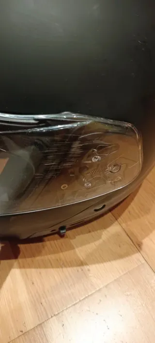 Casco integral moto negro