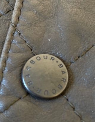 Chaqueta Barbour Piel Husky M Guateada