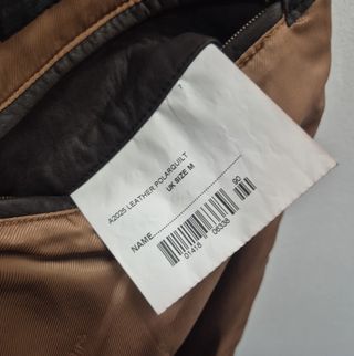 Chaqueta Barbour Piel Husky M Guateada