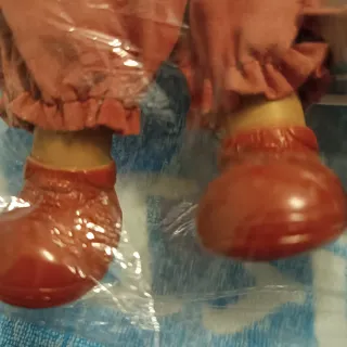 Muñeca y Gemelos Antiguos