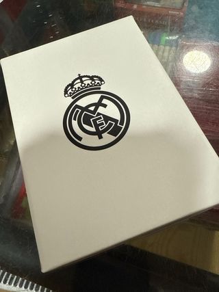 Cartera Piel Real Madrid Azul Nueva