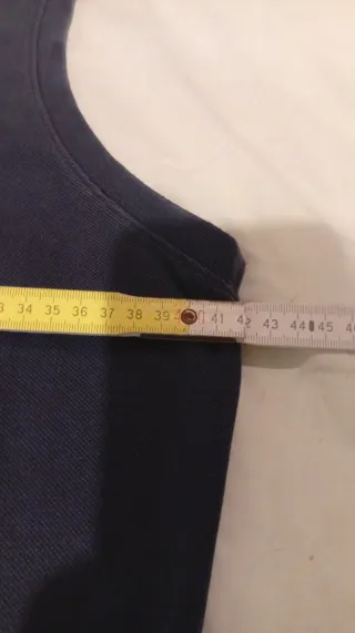 Vestido Polo Lacoste Vintage - Azul - Años 90