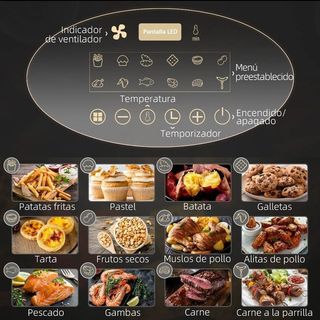 Freidora de aire 4 Litros