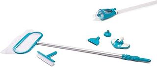 Kit di manutenzione piscina di lusso Intex, accessori per piscine, set di pulizia, estensibile 279 cm (58959)