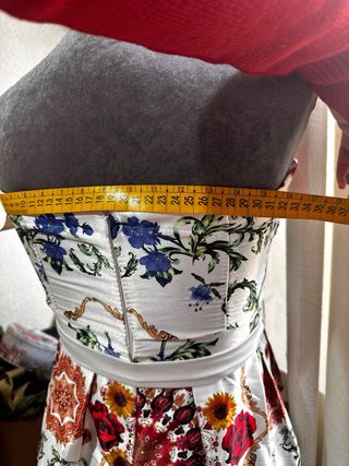 Vestido estampado floral