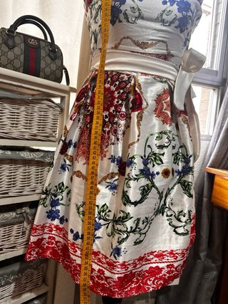 Vestido estampado floral