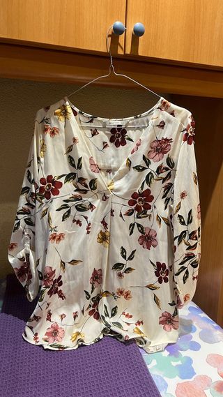 Camisa estampada flores